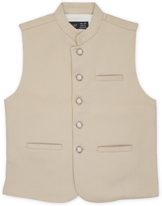 CAVIO Sleeveless Solid Boys Jacket