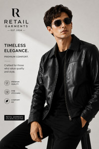 RETAIL Full Sleeve Solid Men Jacket - Image 5
