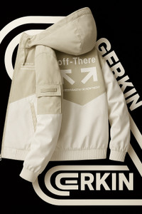 Azy Fabrics Full Sleeve Colorblock Men Jacket