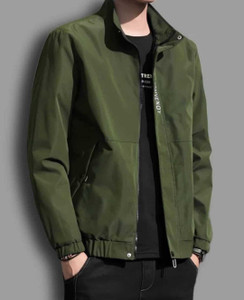lapataclub Full Sleeve Solid Men Jacket