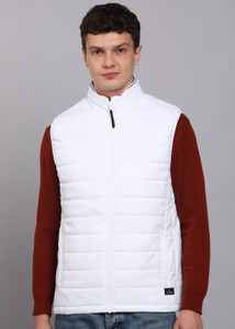 WROGN Sleeveless Solid Men Jacket