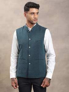 TURTLE Solid Men Waistcoat