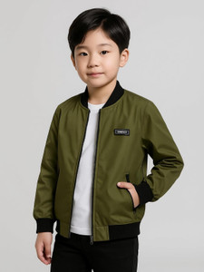 ZYRONA Full Sleeve Solid Boys Jacket