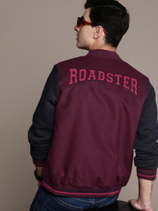 Roadster Full Sleeve Solid Men Jacket