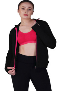 Palomi Full Sleeve Solid Women Jacket
