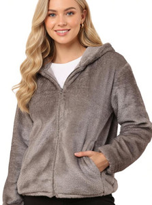 CLILUXE Full Sleeve Solid Women Jacket