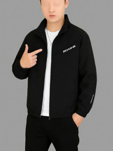 Azy Fabrics Full Sleeve Solid Men Jacket