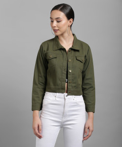 FUNDAY FASHION 3/4th Sleeve Solid Women Jacket