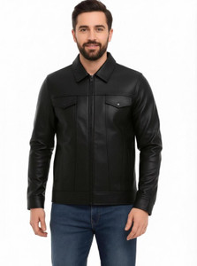 GZPhub Full Sleeve Solid Men Jacket