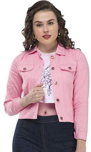 MAGNIFICENT MODA Full Sleeve Solid Women Denim Jacket
