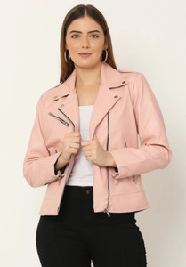 AREEBA FASHION Full Sleeve Solid Women Jacket