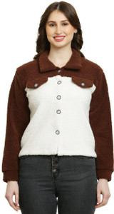Pretcollection Full Sleeve Colorblock Women Jacket
