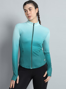 ATHLISIS Full Sleeve Dyed/Ombre Women Jacket