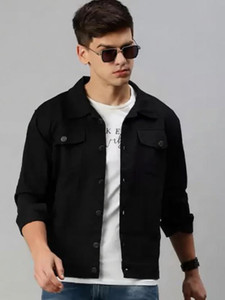 METRONAUT Full Sleeve Solid Men Denim Jacket