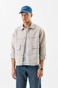 Snitch Full Sleeve Solid Men Jacket