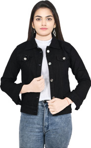 pampa fashion Full Sleeve Solid Girls Denim Jacket