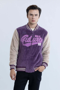 Snitch Full Sleeve Graphic Print Men Jacket