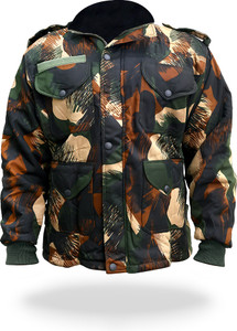 COSMO Full Sleeve Camouflage Men & Women Jacket
