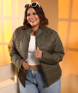 Instafab Plus Full Sleeve Solid Women Jacket