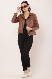 AREEBA FASHION Full Sleeve Solid Women Jacket