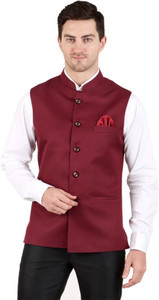 Gracyshade Solid Men Waistcoat