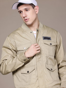 Roadster Full Sleeve Solid Men Jacket