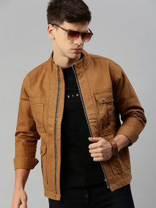 VOXATI Full Sleeve Solid Men Jacket