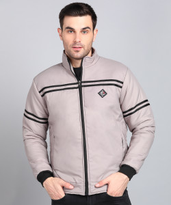 PODGE Full Sleeve Striped Men Jacket