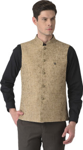 TURTLE Solid Men Waistcoat