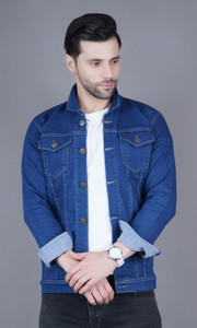 Moda Rapido Full Sleeve Solid Men Denim Jacket