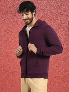 Kasendra Full Sleeve Solid Men Jacket