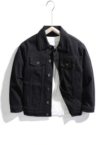 KILLER Full Sleeve Solid Boys & Girls Denim Jacket