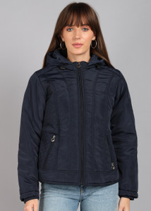Ellipse Full Sleeve Solid Women Jacket