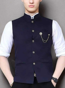 NTC STORE Sleeveless Solid Men Jacket