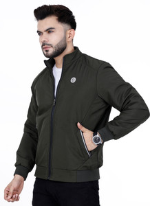 Dollar Men Solid Bomber Jacket - Image 1