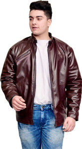 ANUPAM Full Sleeve Solid Men Jacket