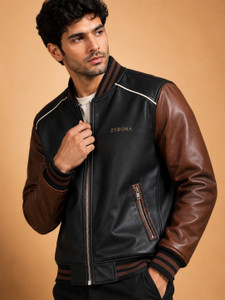 ZYRONA Full Sleeve Colorblock Men Jacket - Image 5