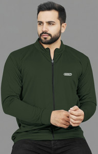 AVOLT Full Sleeve Solid Men Jacket