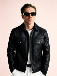 GZPhub Full Sleeve Solid Men Jacket