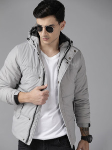 Roadster Full Sleeve Solid Men Padded Jacket - Image 6