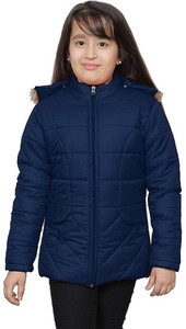 CHISHTIYA Full Sleeve Solid Girls Jacket