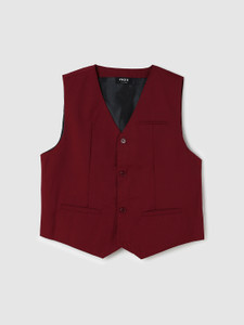 MAX Sleeveless Solid Boys Jacket
