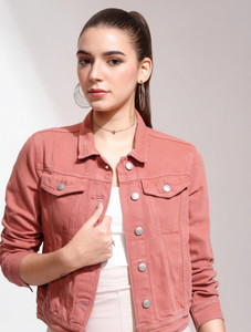 Tokyo Talkies Full Sleeve Solid Women Jacket