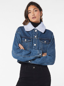 KOTTY Full Sleeve Washed Women Jacket