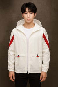 Azy Fabrics Full Sleeve Colorblock Men Jacket