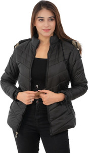HIWADI Full Sleeve Self Design Women Jacket