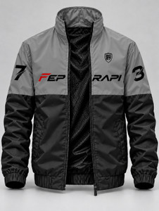 Azy Fabrics Men Colorblock Casual Jacket - Image 1