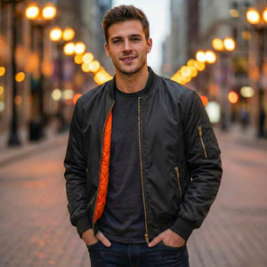 Caraba Full Sleeve Solid Men Jacket