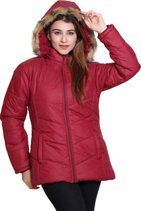 HIWADI Full Sleeve Solid Women Jacket
