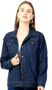 stylemyth Full Sleeve Solid Women Denim Jacket